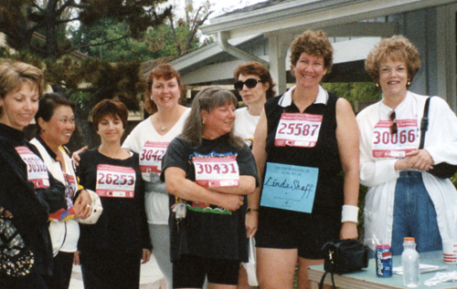 Revlon Run/Walk 1996 in Memory of Linda.