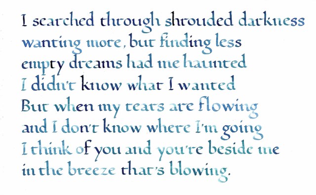 Callig beside me always