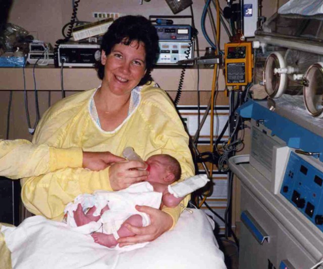 My first experience with a baby was quite challenging.