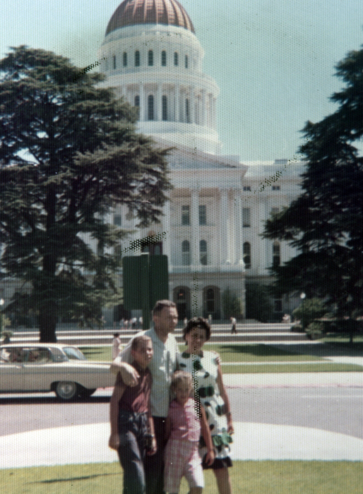A picture to remind me of a wonderful family vacation. The future wasn't scary when my parents took care of me.