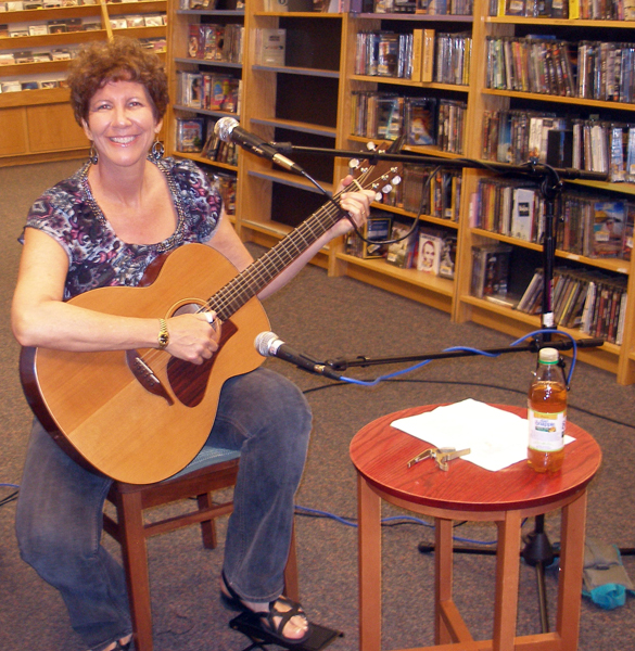 Performing at Border's Bookstore