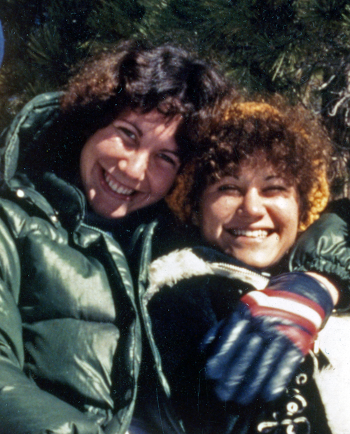 12-79 Cheryl & I at the snow