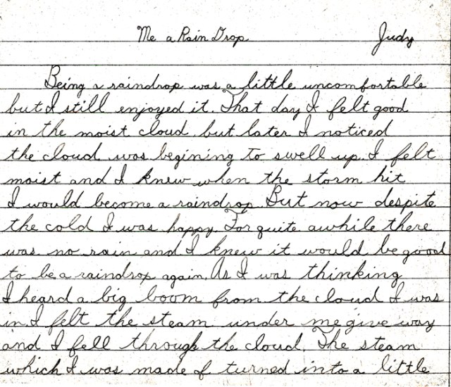 Me a Rain Drop 1