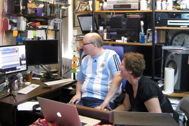 Working with Steve on Saturday.