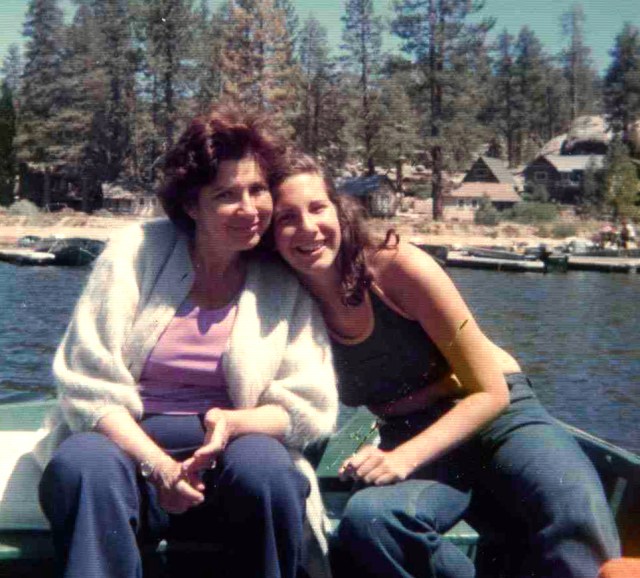 I was always very close to my mom.