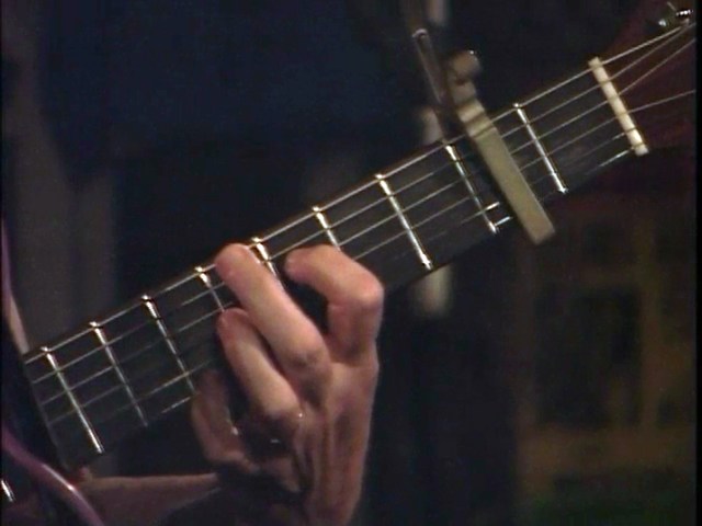 Guitar and hands