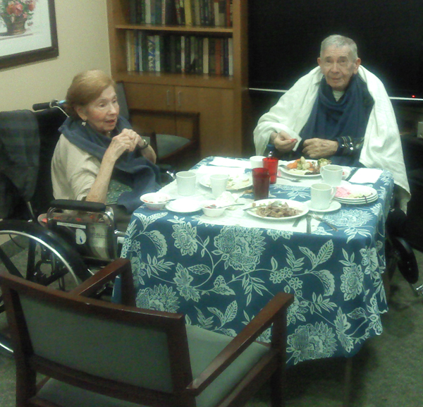 Lunch with Mom and Dad