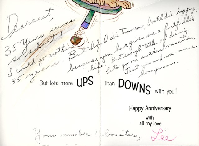 Card if I die tomorrow