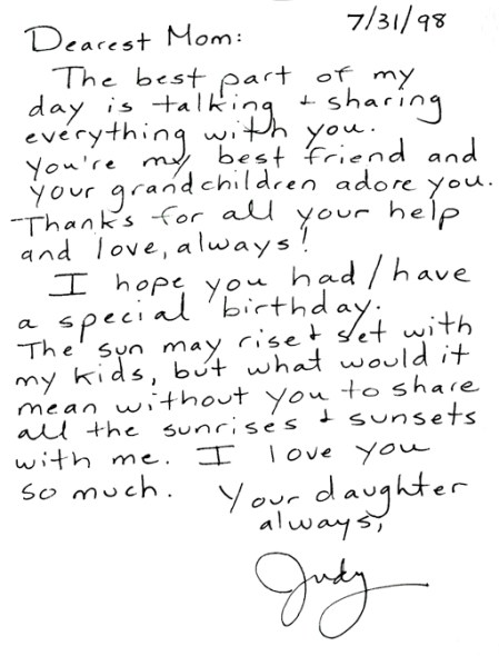 Card-Mom best friend