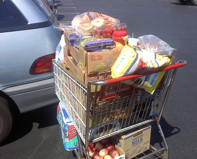 Full shopping cart