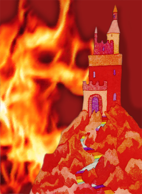 Burning Castle