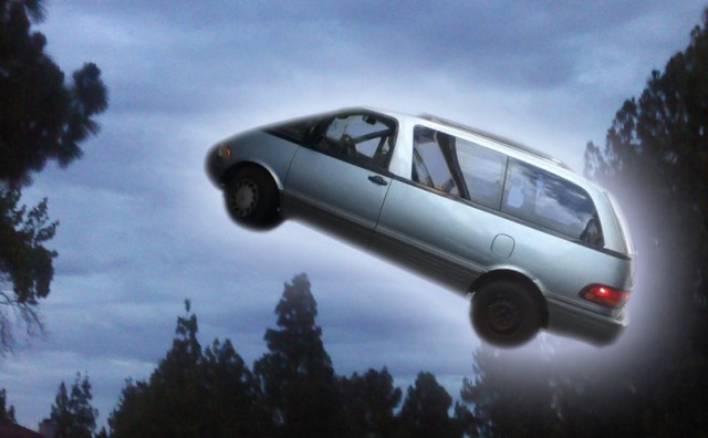 My Previa going to heaven