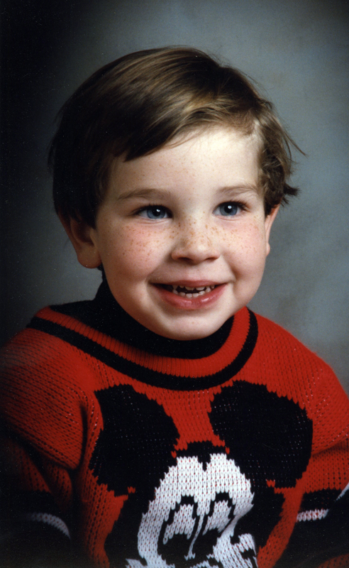 After my father died this past May, I found many beautiful portraits of Jason that I had lost.