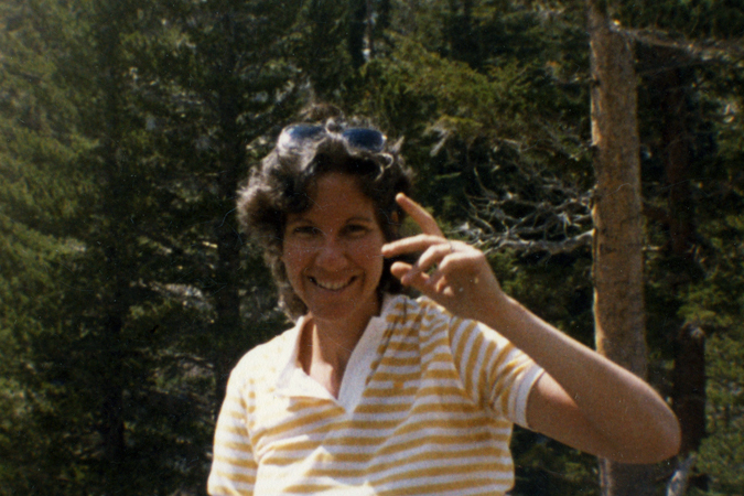 Judy pointing