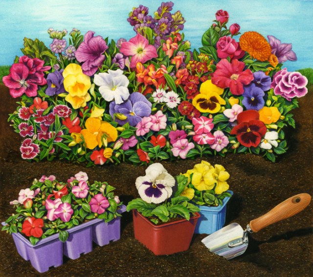 Not sure if this was the illustration in my anecdote below or not. But it was one of dozens that were commissioned through my San Francisco agent, Barb Hauser.