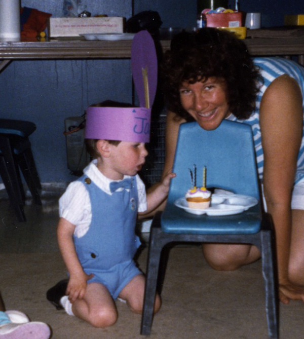 This is a picture from Jason’s last birthday, 4 months before he died.