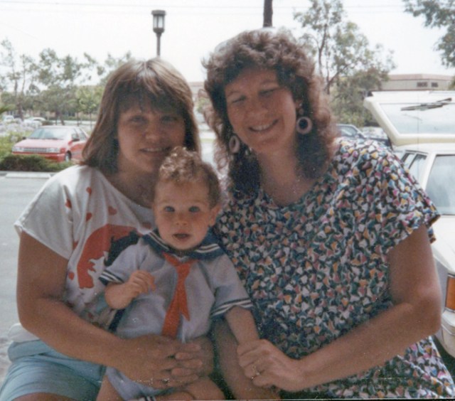 Lupe, Jason and Judy in parking lot