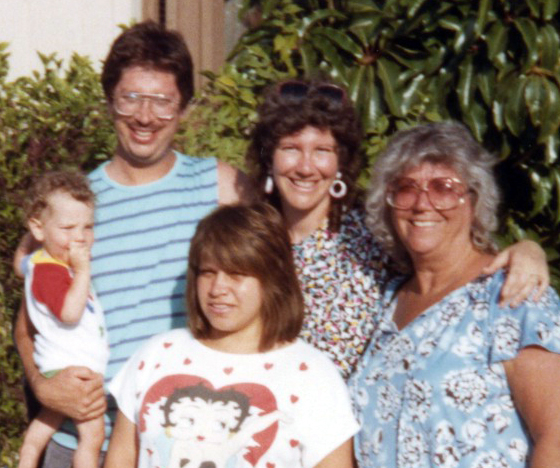 Lupe with our family