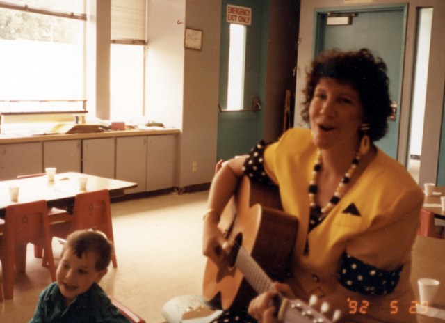 This picture was taken shortly before Jason died.