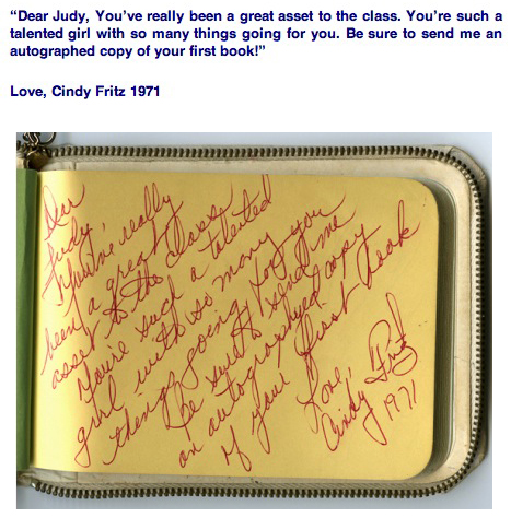 Autograph Book from Elementary School