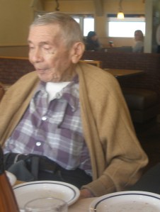 My father suffered a lot the year before his death.