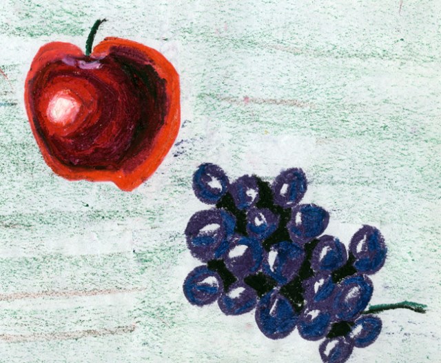I was illustrating fruit when I was seven.