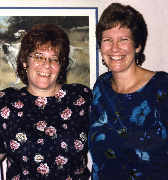 It turns out that this picture I have with Jeanne was the last time I saw her.This was taken at my fortieth birthday party, which was 13 years ago.