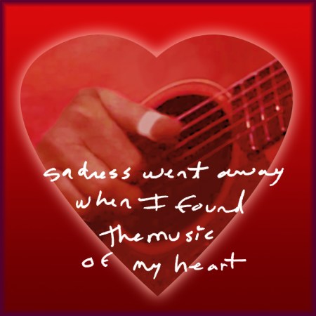 Sadness went away