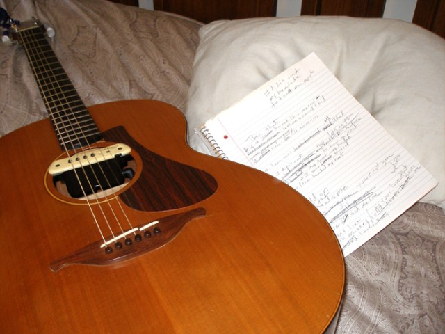 Songwriting is both mysterious and magical for me. A song is born when it reveals itself to me and the process is fantastic!