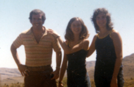 In this picture I am hiking with my childhood friend, Joni (in the center) and my brother, Norm is on the left. Joni encouraged me to play my guitar again after decades of it being in a dusty case.
