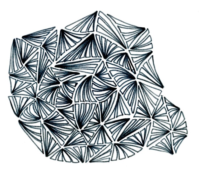 This is a childhood drawing of mine that my father saved. It speaks to me about patterns. At the age of 53, I am willing to try new things and to change my patterns to feel better.