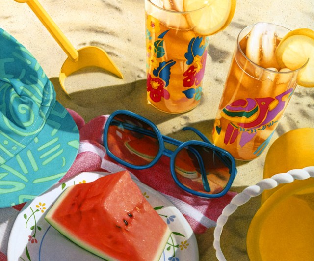 I created this painting many years ago, and it seems like a great depiction of summer for me. I have great air conditioning where I’m living now, which is something I’m thankful for!