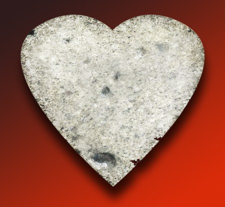 Heart like stone