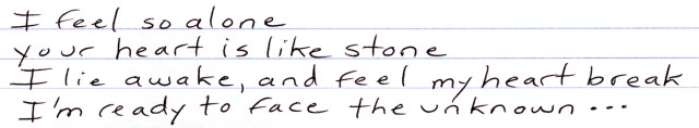 I feel so alone