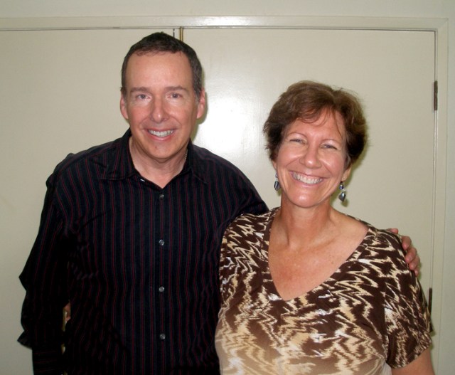 This was the only picture we took when Sam came over with his wife to my home in 2010. This picture was taken at the end of the evening, and I was exhausted!