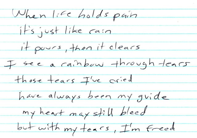 These are song lyrics for my newest song, which is not finished.