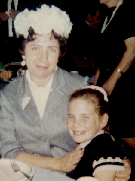 Little Girl with my mom