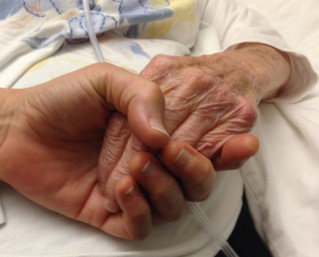 Mom's Hand at death 2