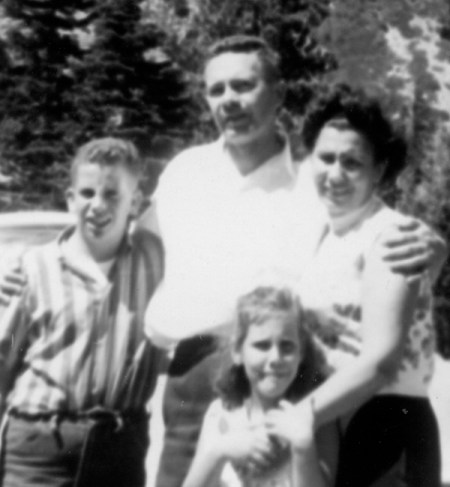 This picture is from a family vacation; my older brother, Norm is on my left.