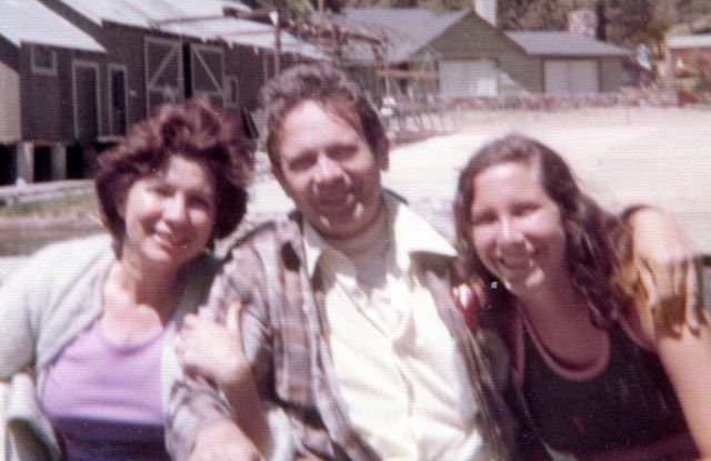 My parents with me long ago