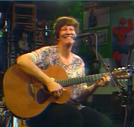 This picture is from my very first solo performance at Kulak's Woodshed last week.