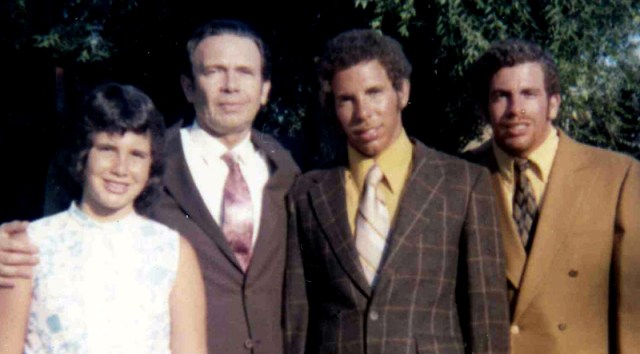 My father, my brothers and I