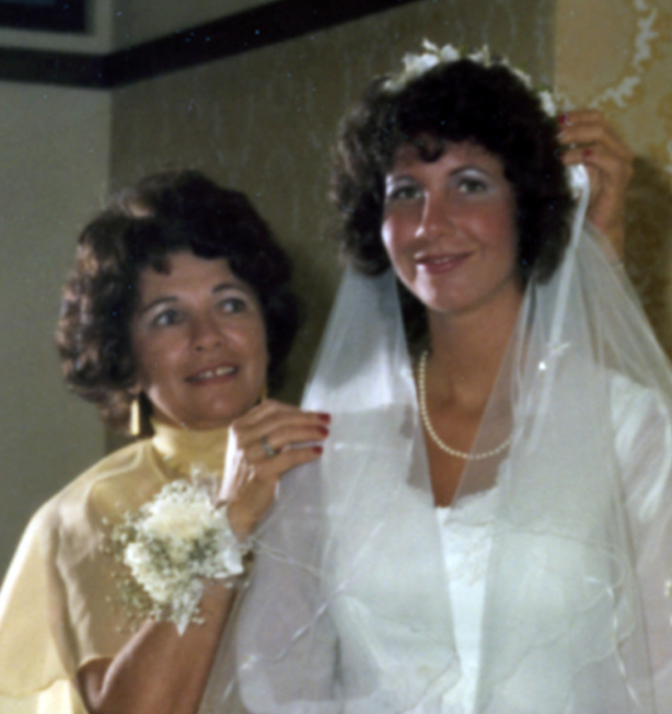 I even have memories of shopping with my mother for my wedding dress in 1981.