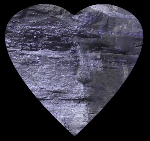 Heart Like Stone in Blue