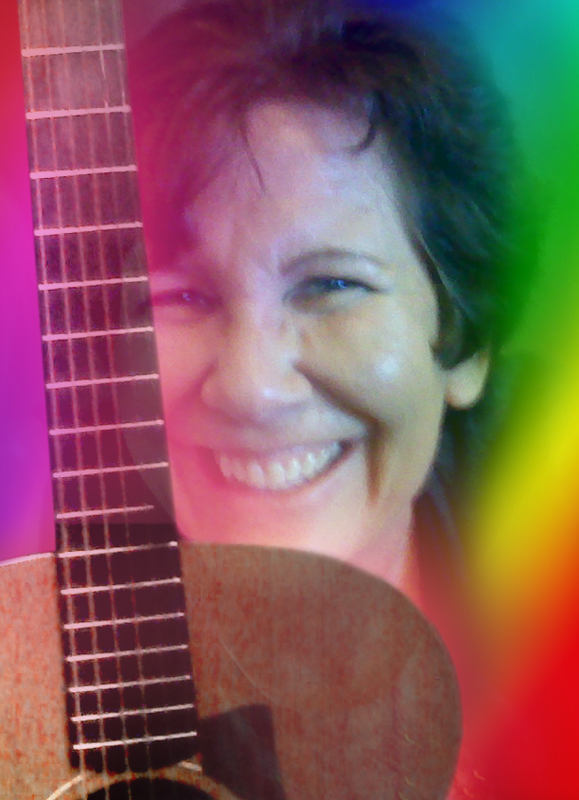 Judy & her Rainbow Guitar