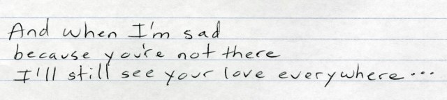 I'll still see your love