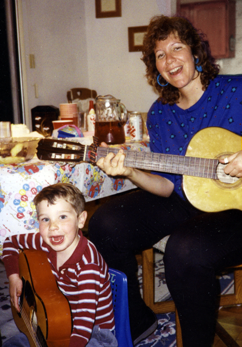 Judy, Jason & guitars