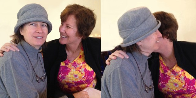 Judy & Joni yellow background