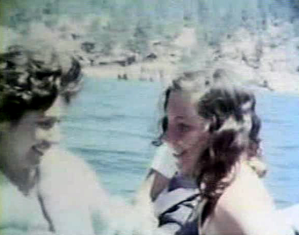 This picture is from my happier days as a young girl on vacation with my parents.