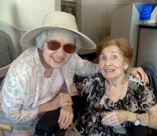 The last time I saw Susan was when she brought her mother on a 400-mile trip to see my mother.